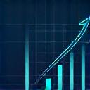 Ikon av en graf med en uppåtgående trend, symboliserande utvärdering och optimering.